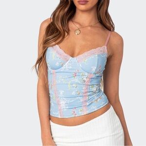 Edikted Talulla Cupped Lace Up Corset